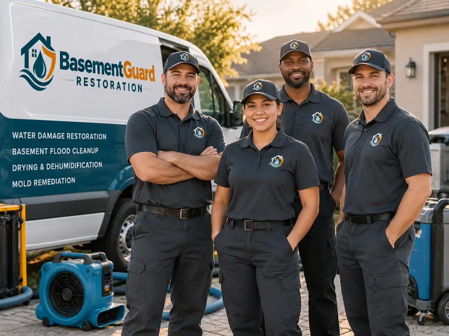 Basement Water Damage Restoration company in Reardan, WA